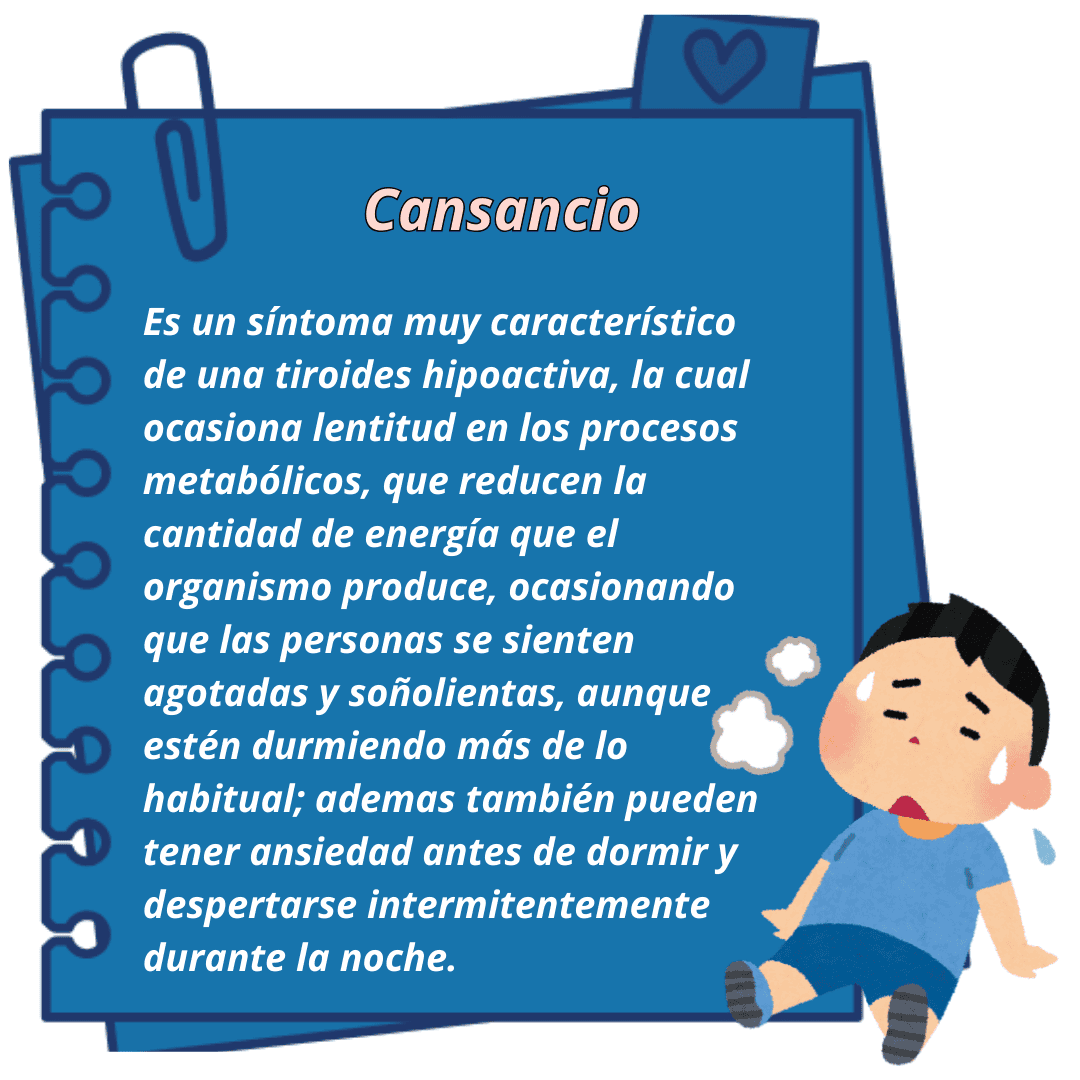 Síntomas del hipotiroidismo