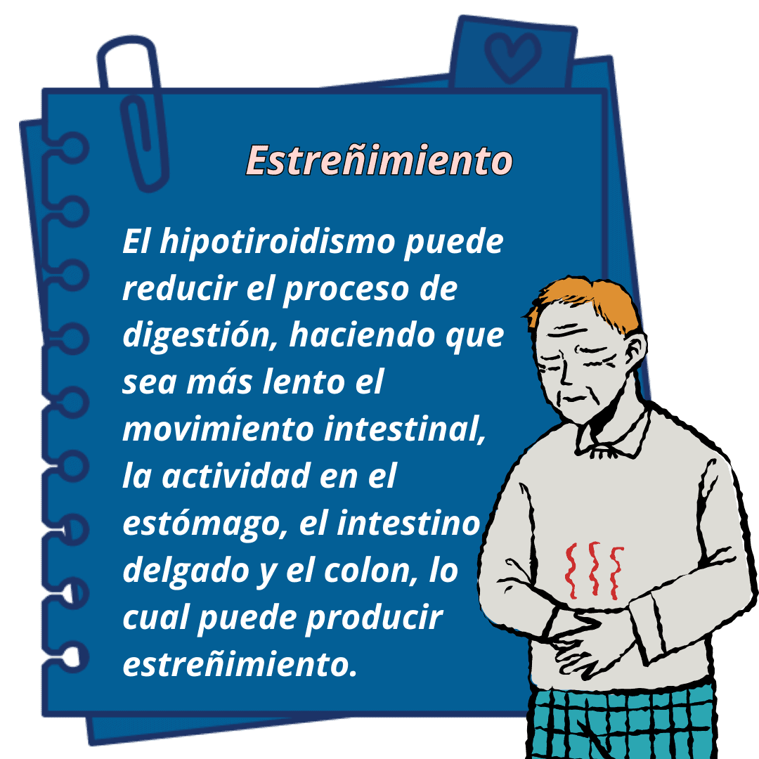 Síntomas del hipotiroidismo